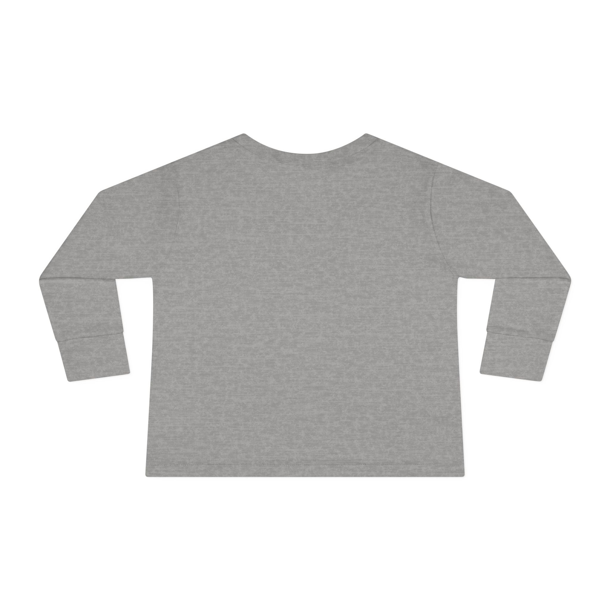 Toddler Long Sleeve Tee — Cute Orange Kitten "Wait...what just happened? Limited Collection – Only Available for a Short Time!