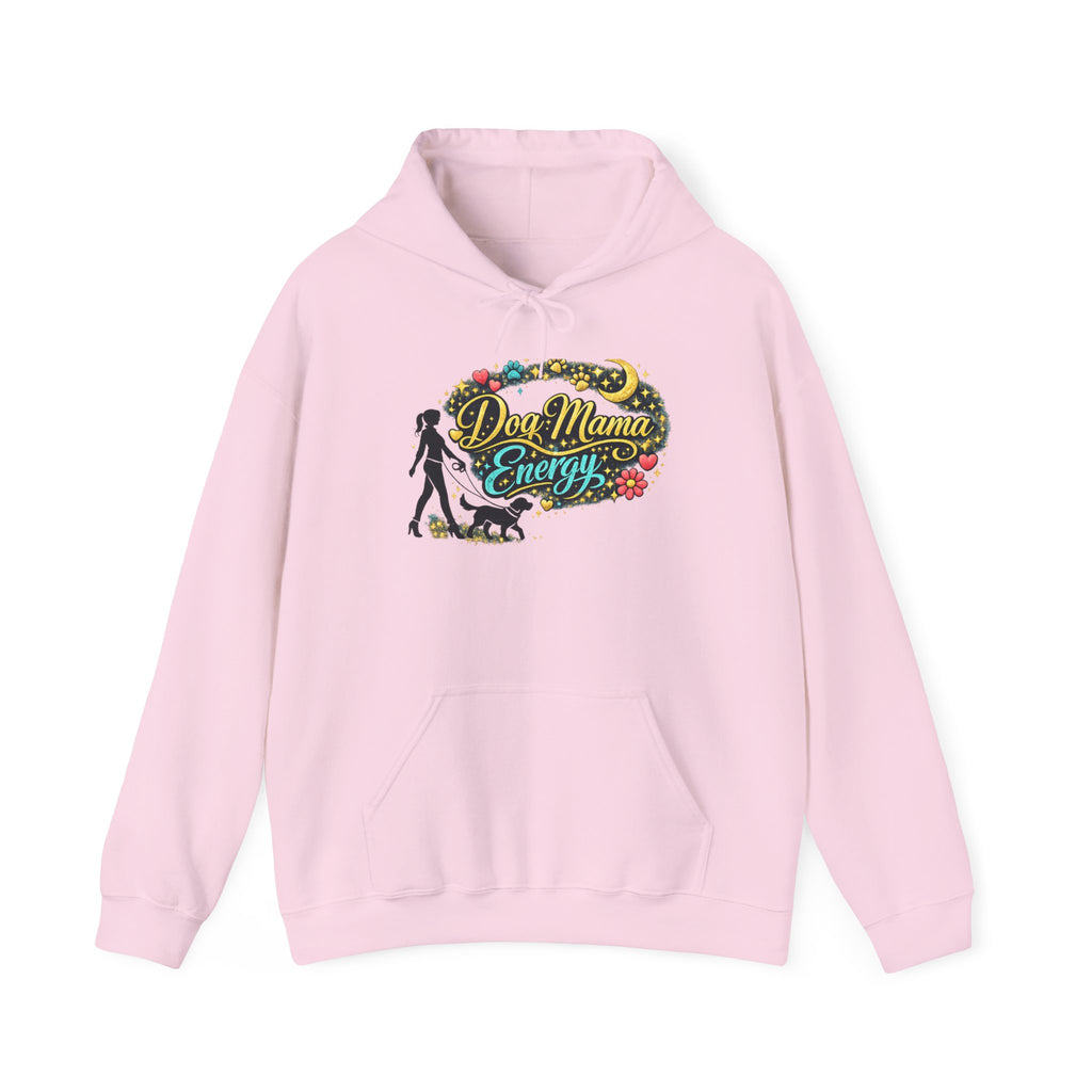 Hoodie — Dog Mama Energy Floral Graphic Pullover