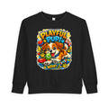 Playful Pup Toddler Sweatshirt — Cute Puppy Graphic "Playful Pup! Woof"