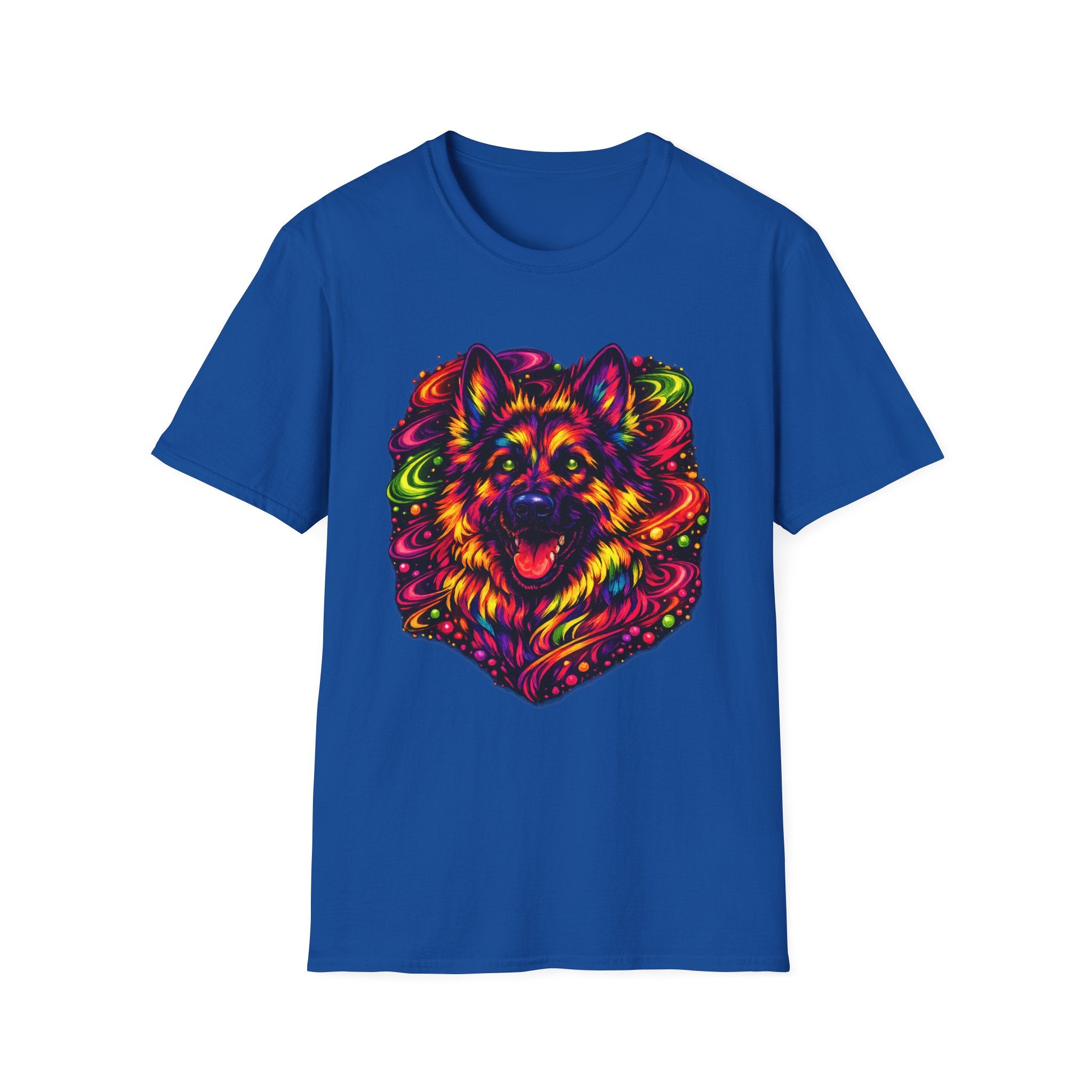 Psychedelic German Shepherd T-Shirt