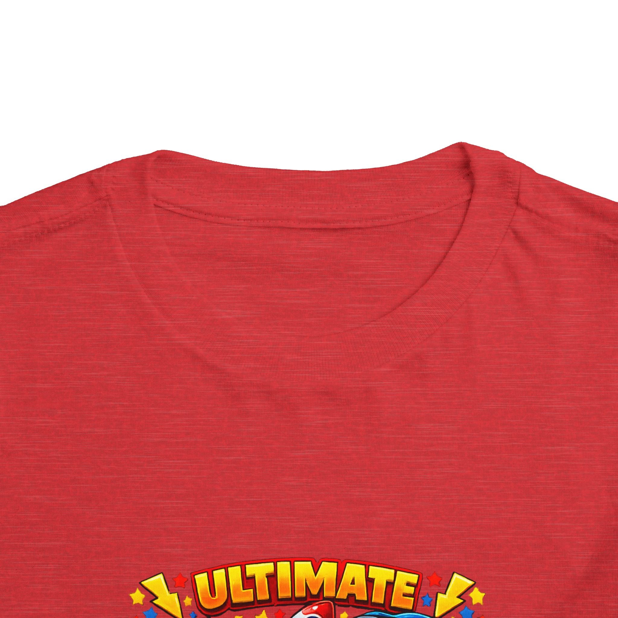 Ultimate Little Dude Toddler Tee — Colorful Gamer Animal Crew Graphic