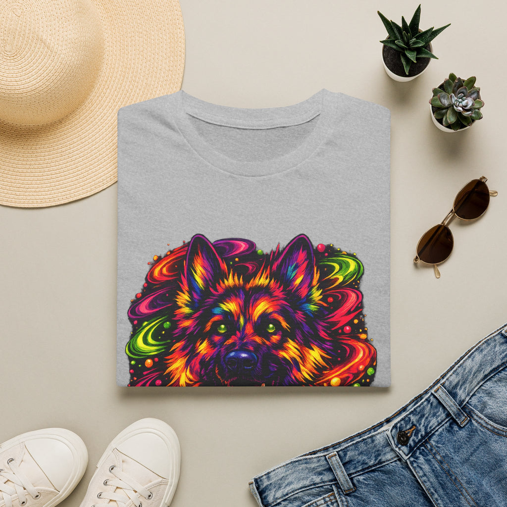 Psychedelic German Shepherd T-Shirt