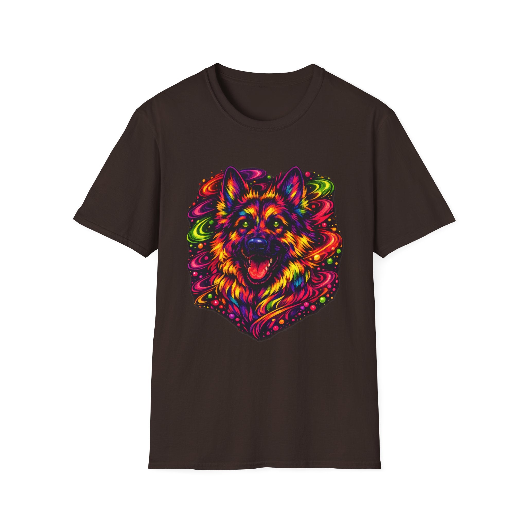 Psychedelic German Shepherd T-Shirt