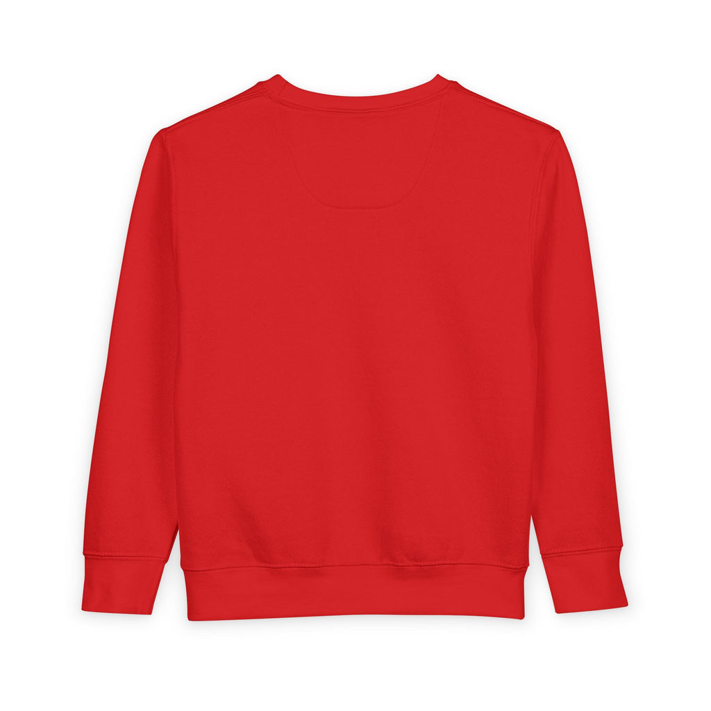 Playful Pup Toddler Sweatshirt — Cute Puppy Graphic "Playful Pup! Woof"
