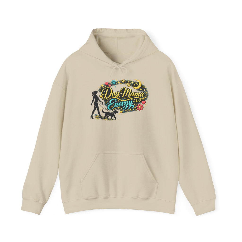 Hoodie — Dog Mama Energy Floral Graphic Pullover