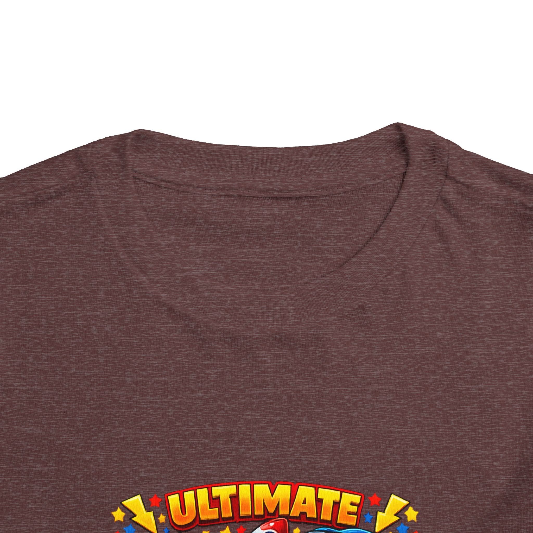 Ultimate Little Dude Toddler Tee — Colorful Gamer Animal Crew Graphic