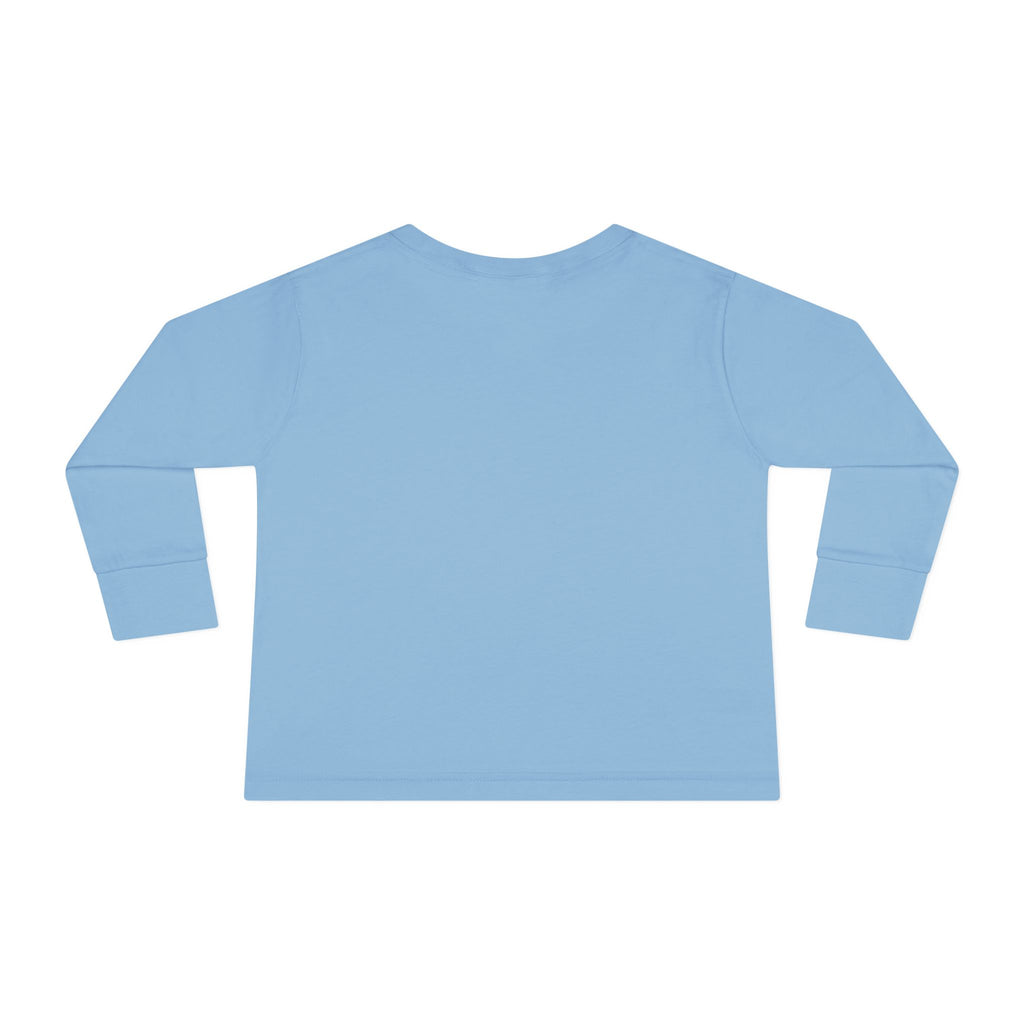 Toddler Long Sleeve Tee — Cute Orange Kitten "Wait...what just happened? Limited Collection – Only Available for a Short Time!