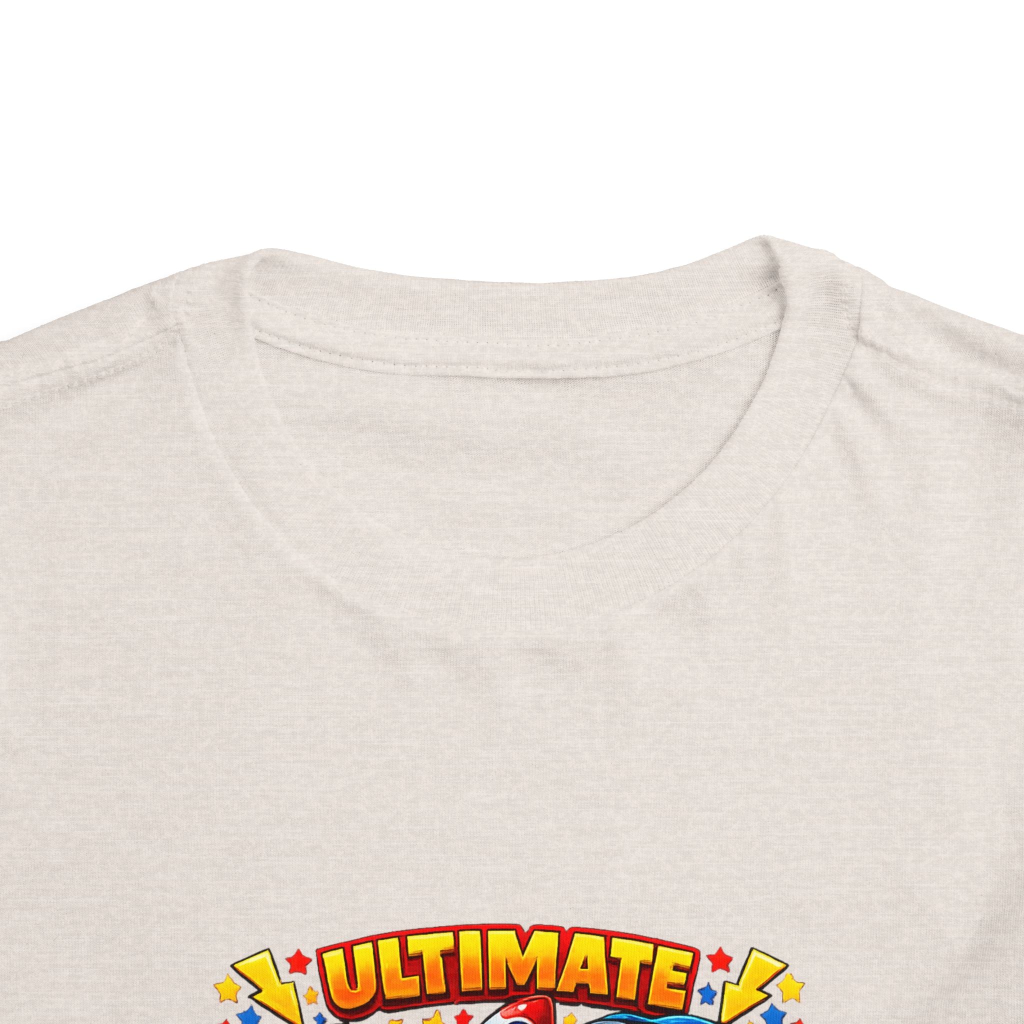 Ultimate Little Dude Toddler Tee — Colorful Gamer Animal Crew Graphic