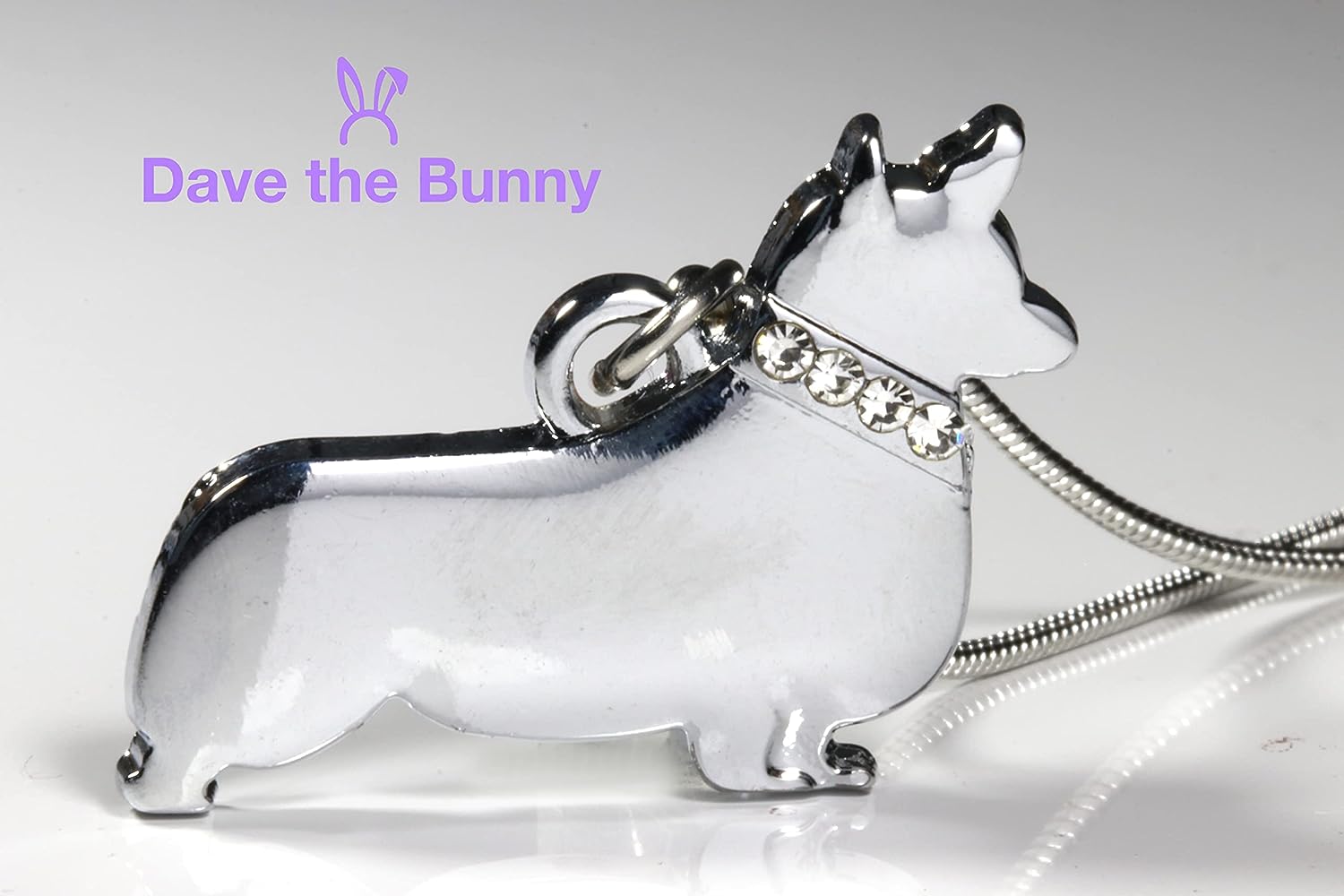 Corgi Dog Necklace — Personalized Pet Jewelry Gift