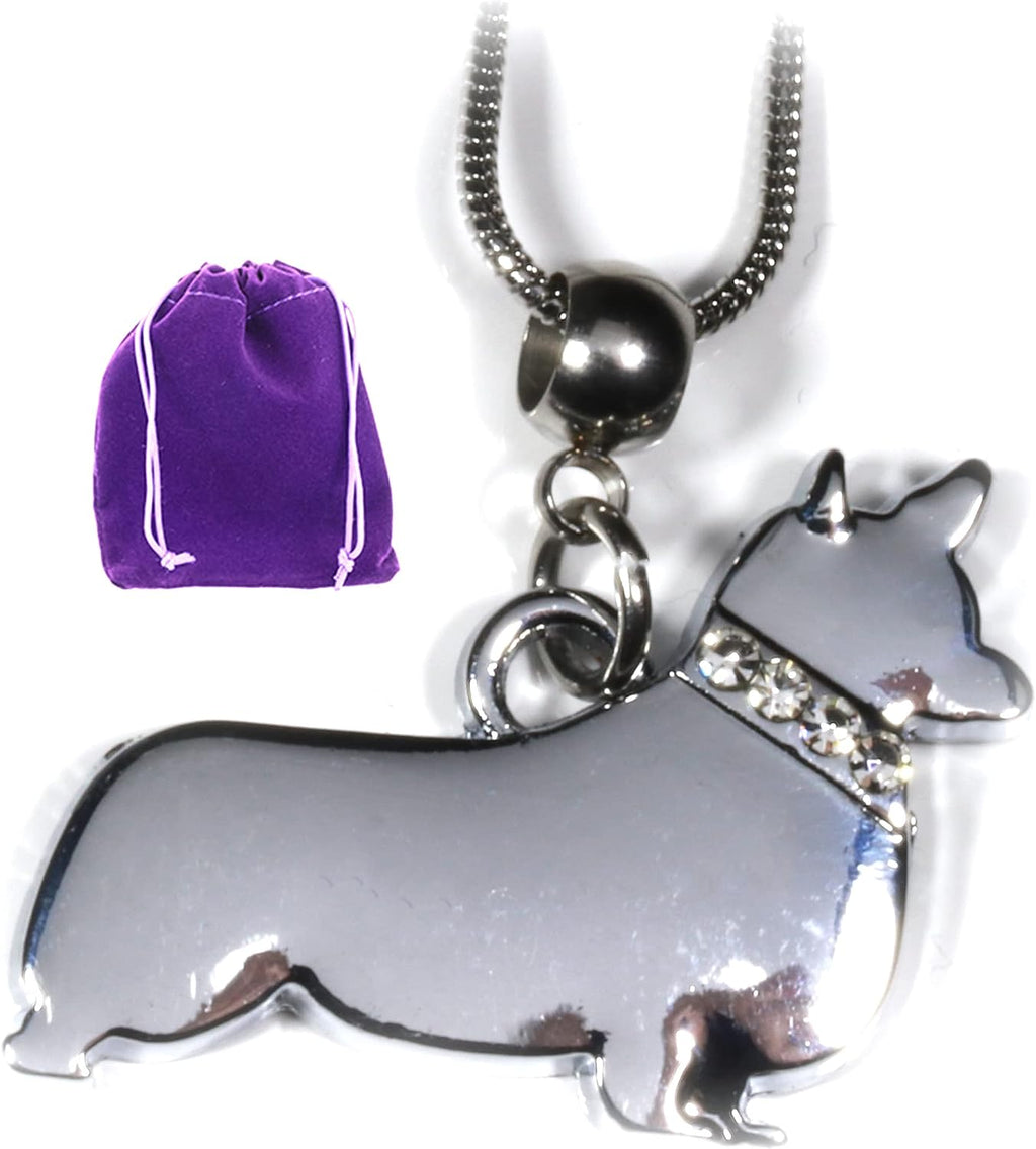 Corgi Dog Necklace — Personalized Pet Jewelry Gift