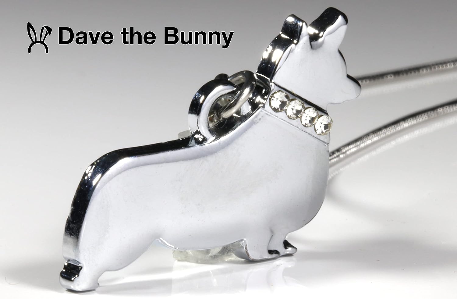 Corgi Dog Necklace — Personalized Pet Jewelry Gift