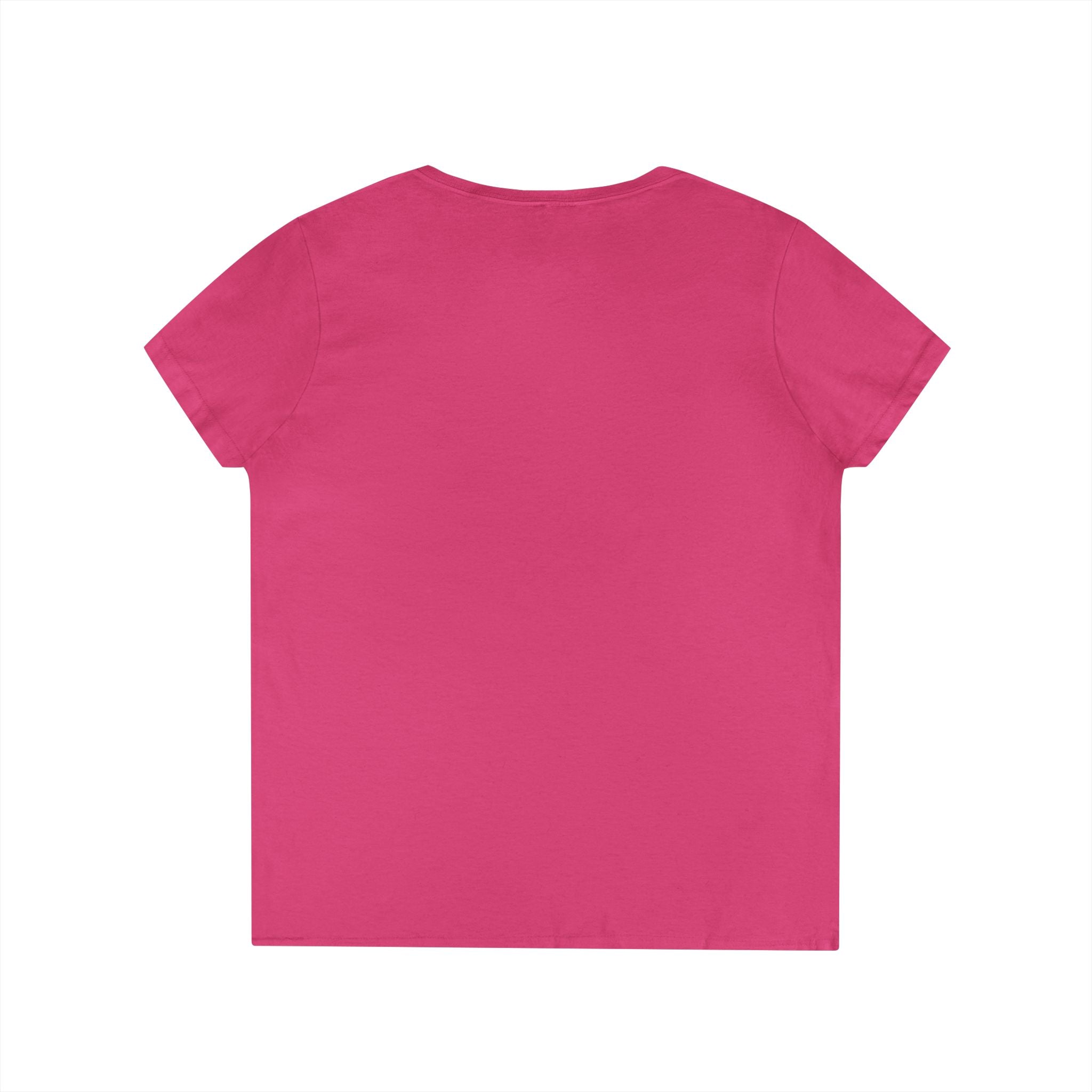 Cute Yorkshire Terrier V-Neck Tee — Adorable Dog Portrait Shirt for Women