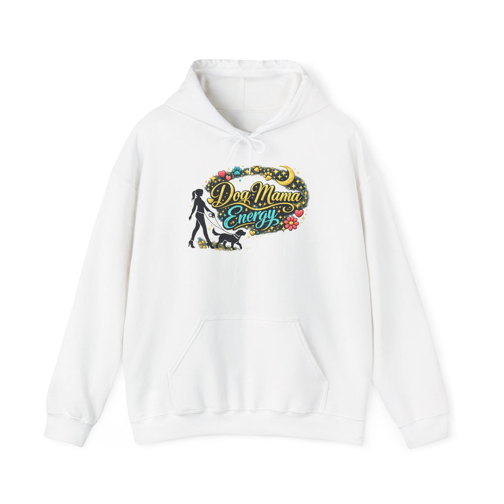 Hoodie — Dog Mama Energy Floral Graphic Pullover